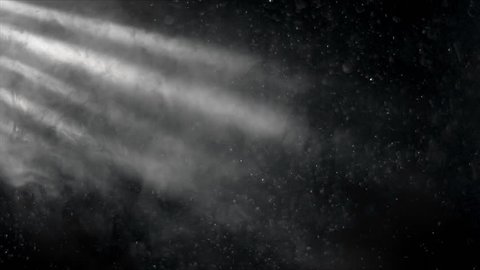 Atmosphere. Particles dust.  Animation background