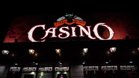 Blackpool, Lancashire - 25th March 2019 - Coral Island Casino in the famous British tourist resort of Blackpool, the seaside town, city 