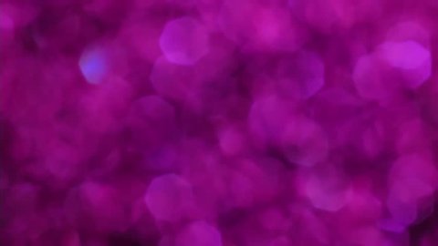 Violet Merry Christmas magical bokeh lights background. Full HD video for the