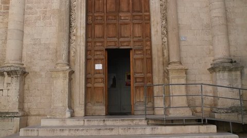 Church of St. Domenico. Monopoli. Puglia. Italy.