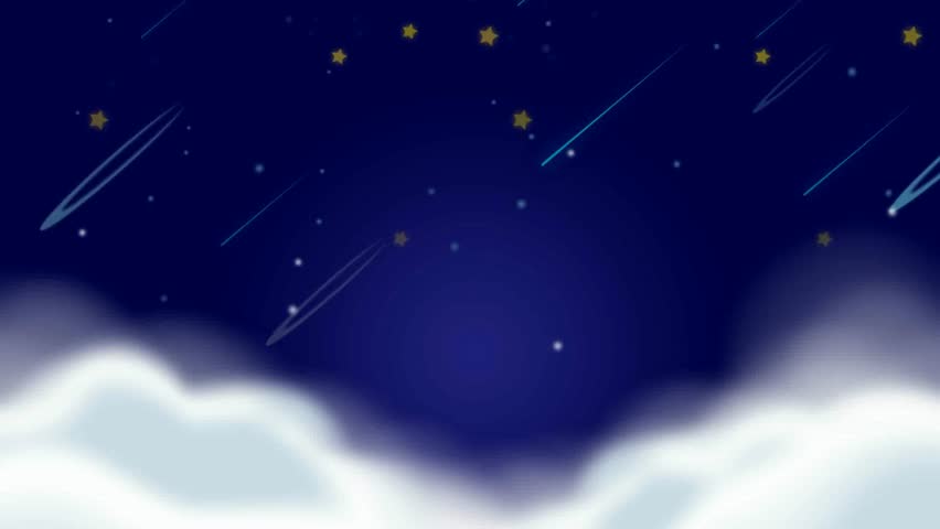Best night sky shooting stars, best loop video background to put a baby go to sleep, calming relaxing. Royalty-Free Stock Footage #1026586151