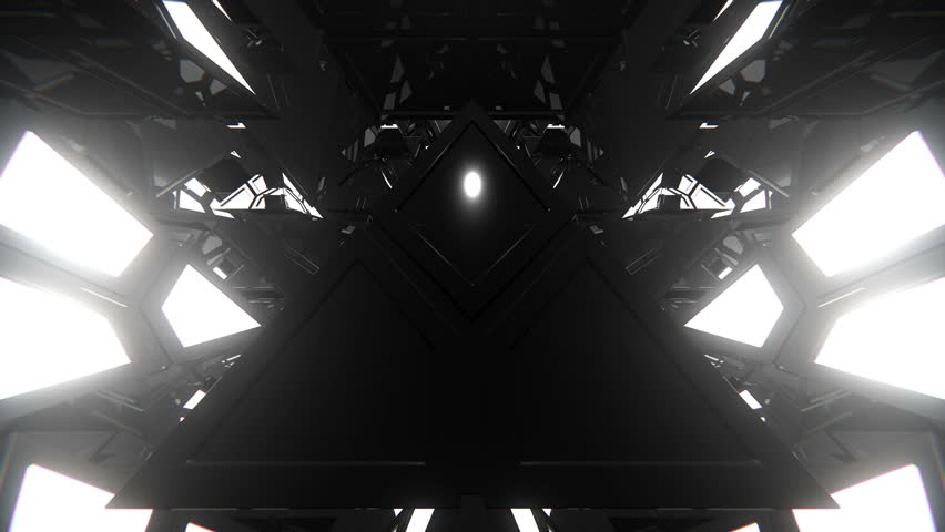 4K abstract black and white VJ seamless loop 3D video animation for VJ editors, motion designers, visual projection, fashion show, stage design, party, presentation, DVD, music clips or video art. | Shutterstock HD Video #1026596156