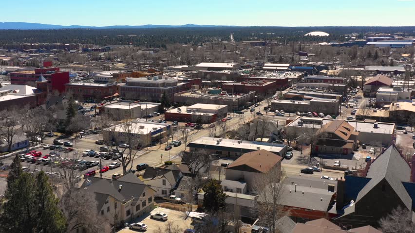 City center Flagstaff Arizona Downtown