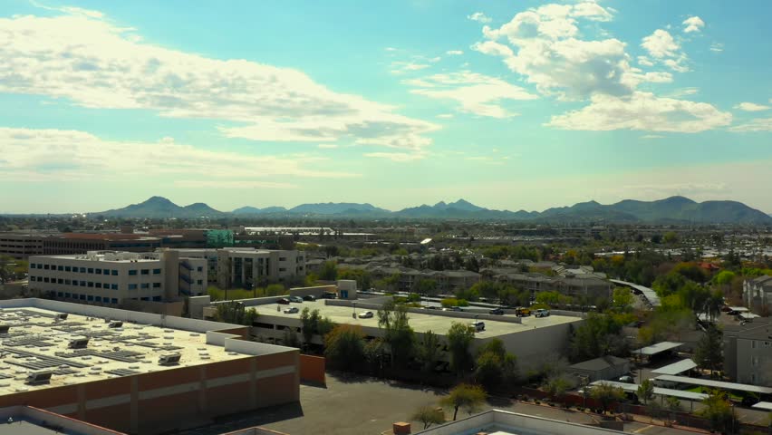 Aerial video Phoenix Arizona 4k