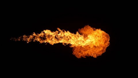 Animated Realistic Stream Of Fire の動画素材 ロイヤリティフリー Shutterstock