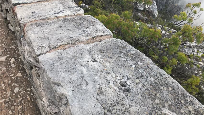 Wall on table Mountain