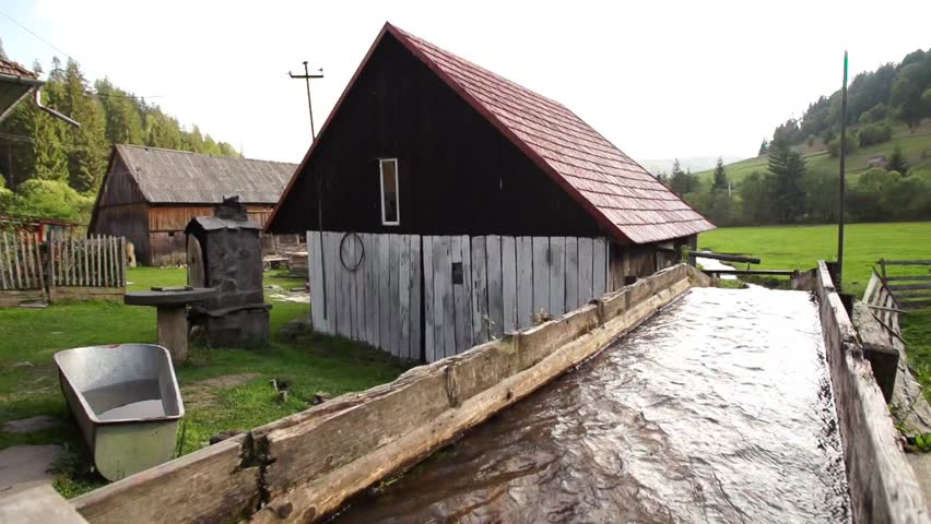 Watermill in the countryside
