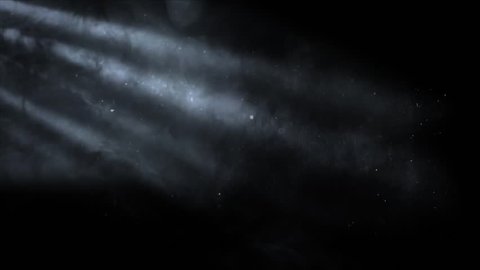 Atmosphere. Particles dust.  Animation background