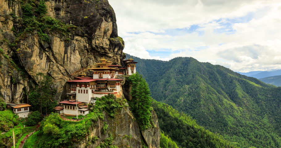 Tigers Nest Bhutan Stock Video Footage - 4K and HD Video Clips ...