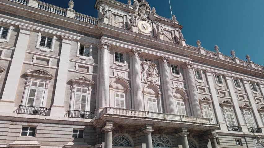 Royal Palace of Madrid, 4K Video