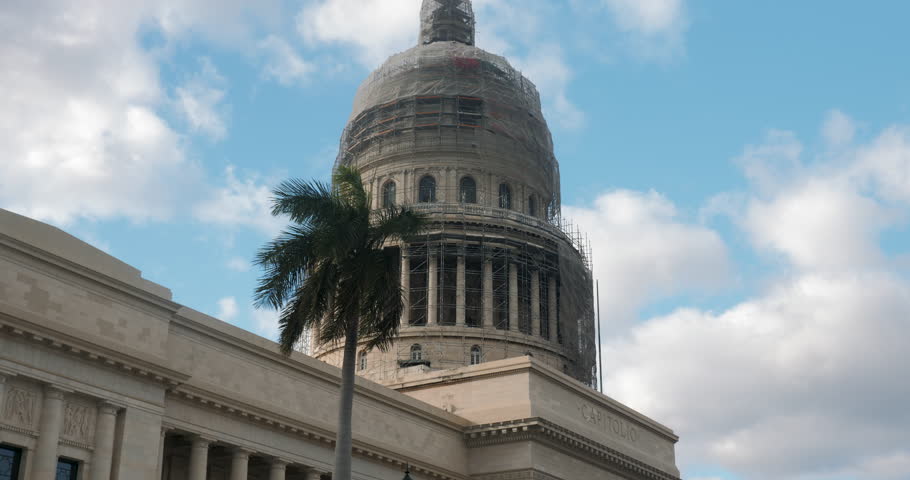 Capital Building, Havana Cuba. Old Government Building. 
