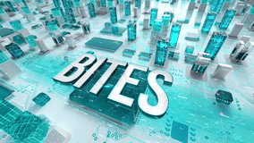 Bites with medical digital technology concept - Powered by Shutterstock - Get 15% off with code: PIKWIZARD15