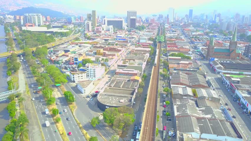 Medellin subway clip