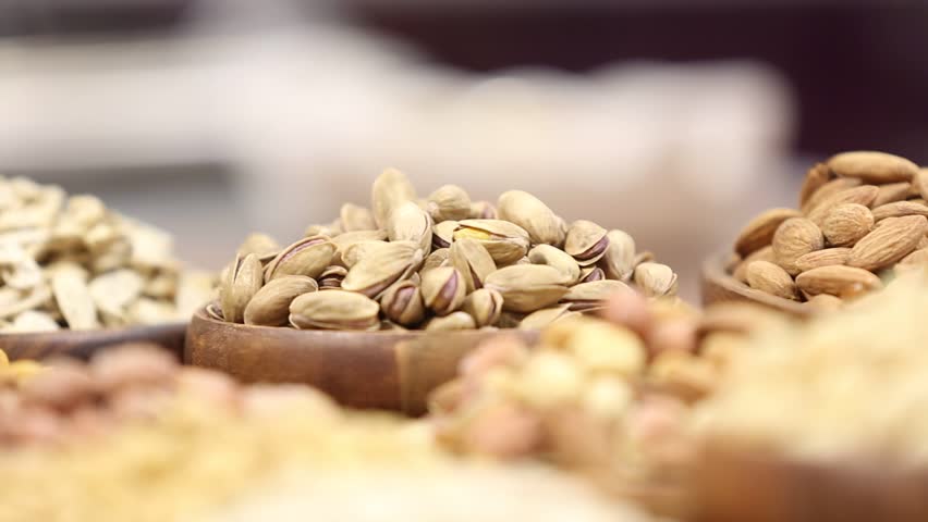 fresh dried nuts