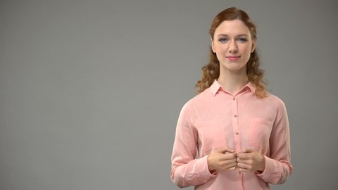 Woman Signing Nice To Meet Stock Footage Video 100 Royalty Free Shutterstock Woman Signing Nice To Meet Stock Footage Video 100 Royalty Free Shutterstock