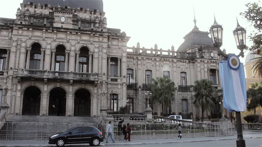 The Tucuman Government Palace, Executive Office Building of the Government of the Province of Tucumán, Argentina.
