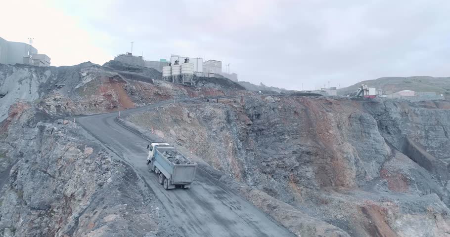 Mining Site Constructions 6 Aerial View