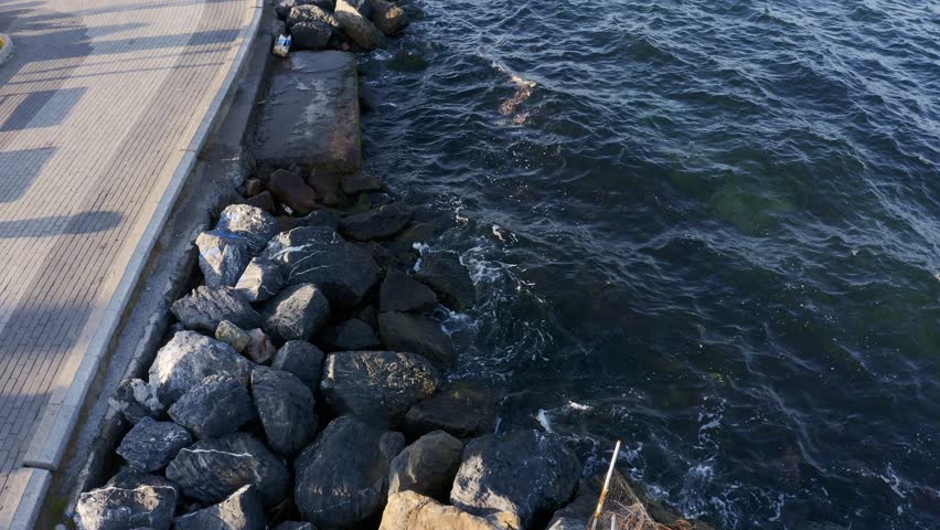 Istanbul Prince Islands Coast Aerial View