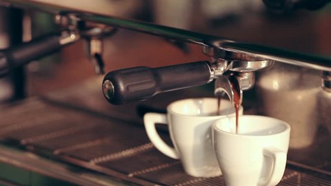 Coffee making - professional coffee machine