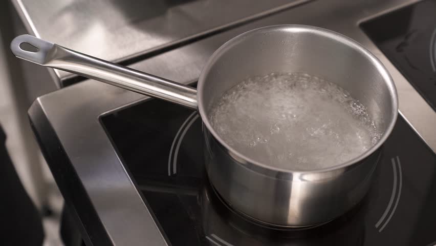 water boiling pot