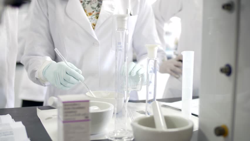 drugs creation in laboratory