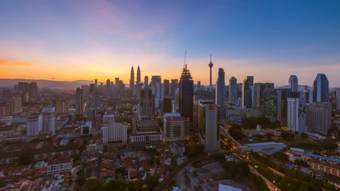 Time Lapse Kuala Lumpur City の動画素材 ロイヤリティフリー Shutterstock