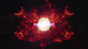 footage for video editing. meorites falling from space, stars, comets, intro for a video clip. - Powered by Shutterstock - Get 15% off with code: PIKWIZARD15