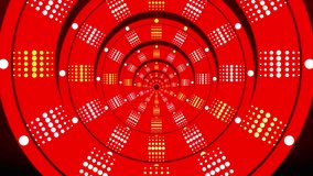 Vj Tunnel Circles Background for Projections , Music Videos , Presentations and Muscial Night Shows.