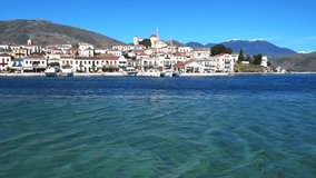 Video from famous picturesque and traditional historic marine village of Galaxidi, Fokida, Greece