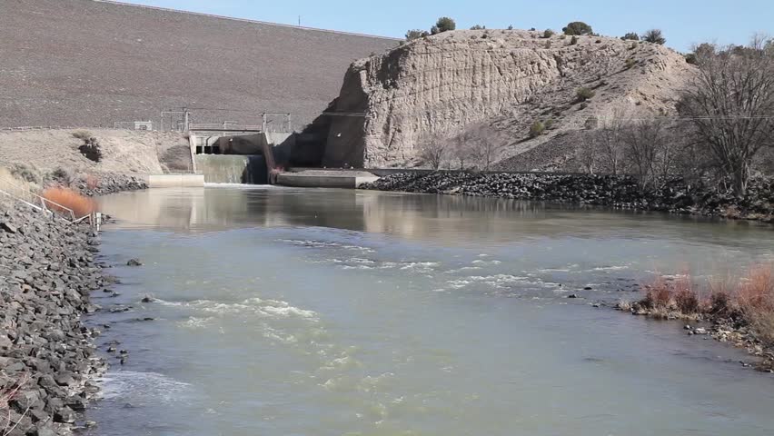 Cochiti Dam And Lake Landscape In New Mexico Image - Free Stock Photo ...