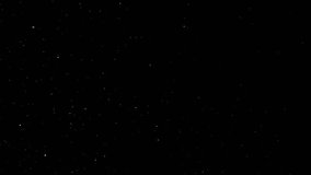 Natural Organic Dust Particles Floating On Black Background. Dynamic Dust Particles Randomly Float In Space. Shimmering Glittering Dust Particles With Bokeh. - Powered by Shutterstock - Get 15% off with code: PIKWIZARD15