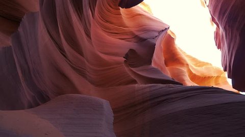 Antelope Canyon - amazing colors of the sandstone rocks 