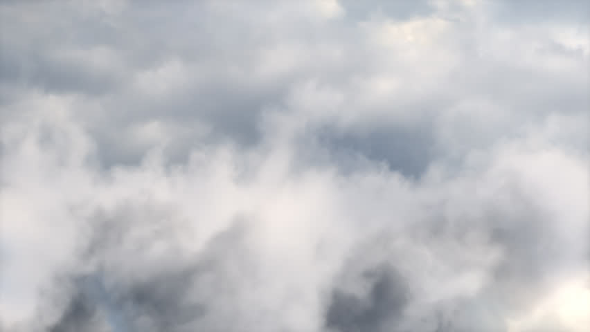 Futuristic Aircraft Flying In The Sky. High Quality animation in ProRes 4444 codec, 25 FPS.