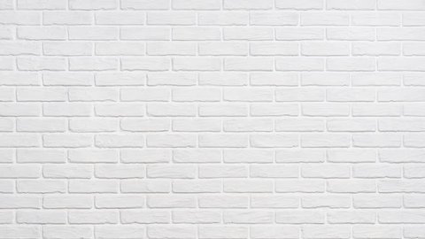 white brick wall background zoom effect Stock Footage Video (100%