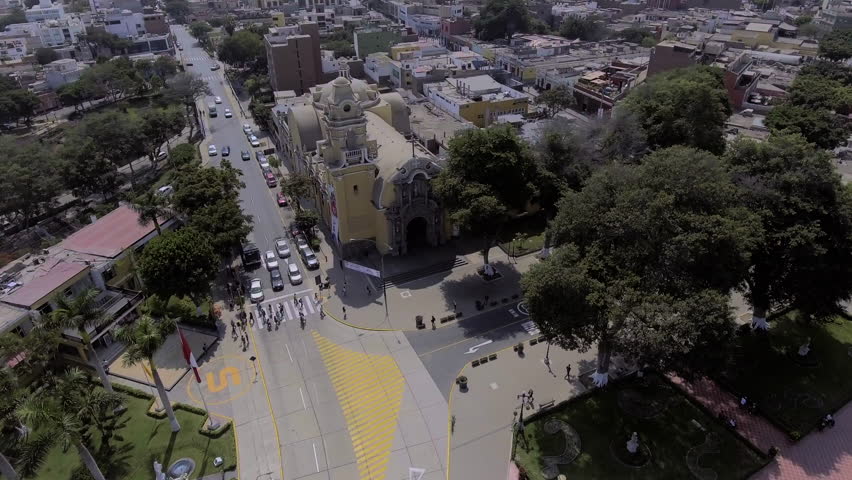 This footage is around the downtown of Barranco a hipster district in Lima, Peru. This district is very cinematic and is very near from the beach.