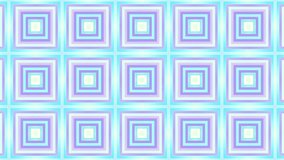 Transforming simply grid of squares. Symmetric geometric pattern Looping footage.