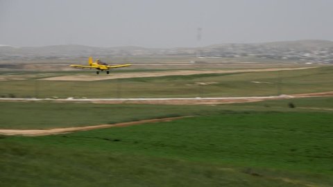 crop duster israeli agriculture