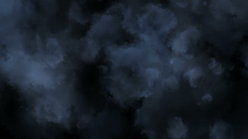White smoke on a black background.?inematic animation background, flying through stormy clouds. Royalty-Free Stock Footage #1027345364