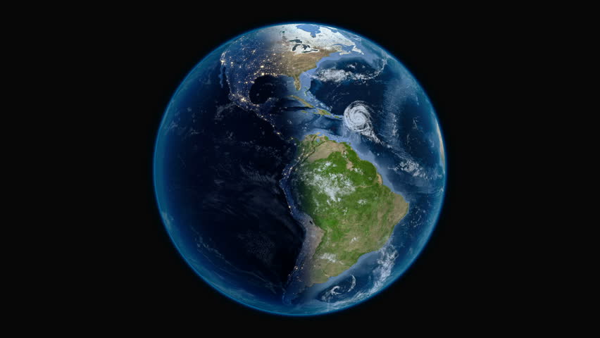 earth 360 view from space