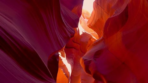 The Colors of the Antelope Canyon in Arizona