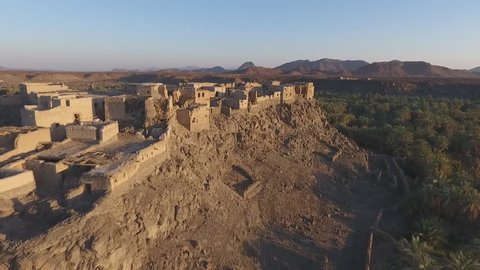 Fortress of Khaybar. HAIBAR, a city in the north-west of the Arabian Peninsula (in the historical region of Hijaz, now part of Saudi Arabia)