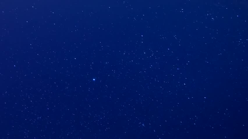 Starry night clear blue sky, milky way time lapse in beautiful weather, relaxing season in summer day. Very wonderful day. | Shutterstock HD Video #1027496987