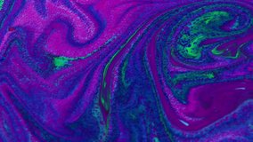 1920x1080 25 Fps. Very Nice Abstract Colour Design Colorful Swirl Texture Background Marbling Video.