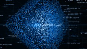 4K cube in the Computing Core with Interchanging Information Streams.computer cloud,The Matrix binary code,Block chain network,Distributed register technology,Various Clusters of Connections Loading. - Powered by Shutterstock - Get 15% off with code: PIKWIZARD15