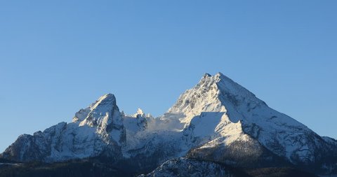 mountain watzmann, berchtesgaden, bavaria, close up