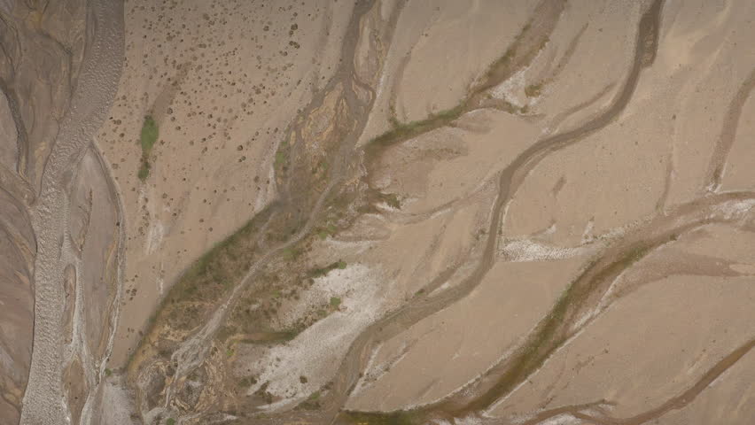 Aerial shots of Maipo reservoir and Yeso Natural Park at Santiago - Chile