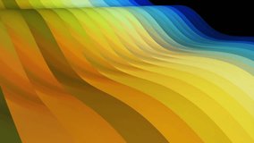 soft waving striped fabric abstract lines gentle flow seamless loop animation background new quality dynamic art motion colorful cool nice beautiful video 4k artistic stock footage