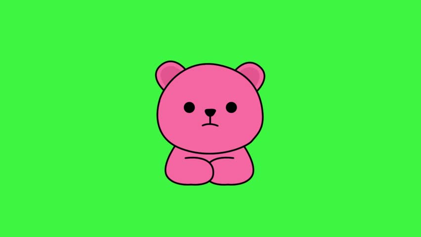 Pink Bear Generic Animation 스톡 동영상 비디오(100% 로열티 프리) 1027588994 | Shutterstock