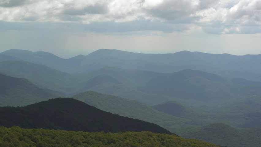 Forest Mountain Landscape at Brasstown Bald, Georgia image - Free stock ...