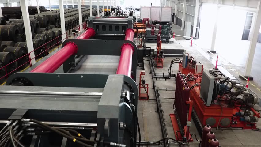 Steel sheet Machine aerial